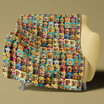 Retriever Rascals Sherpa Blanket