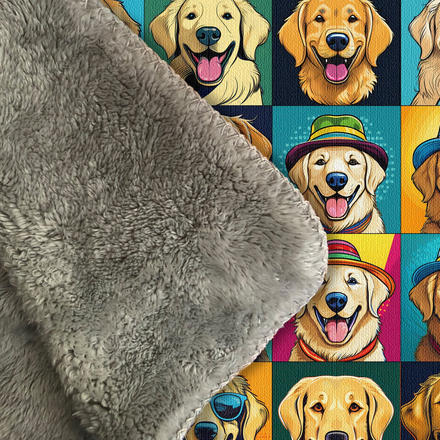 Retriever Rascals Sherpa Blanket